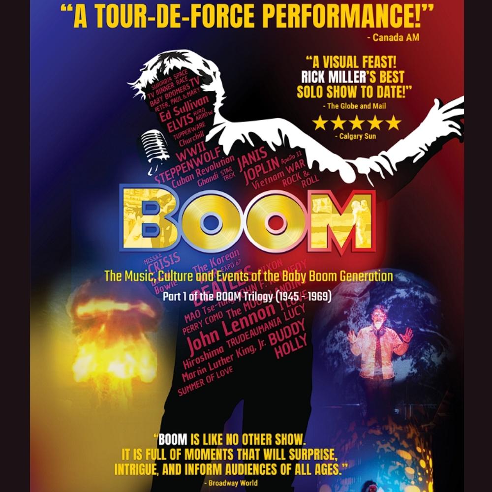 BOOM – The Music, Culture, and Events of the Baby Boom Generation